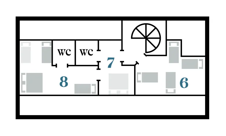 Third floor plan